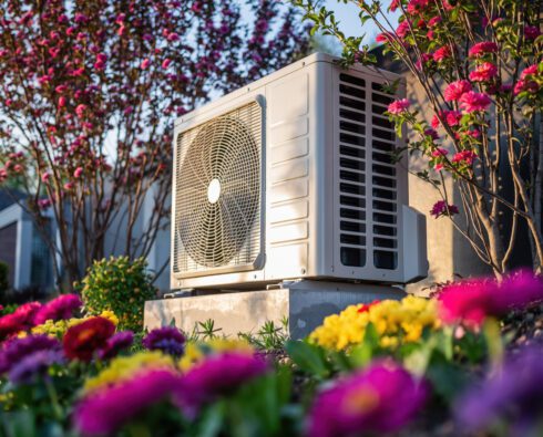heat pump in warm weather